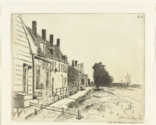 Houses on a canal