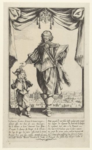 Portrait of the Painter Claude Deruet and His Son