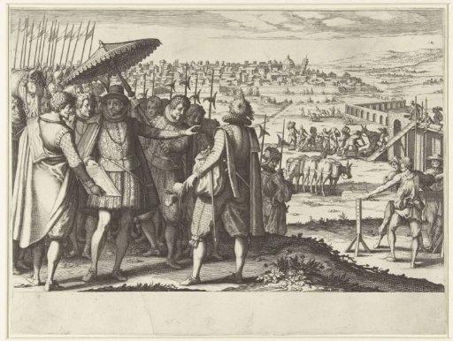 Ferdinando I de' Medici Has the Aqueduct near Pisa Repaired