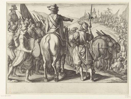 Marching of the Troops of Ferdinando I de' Medici