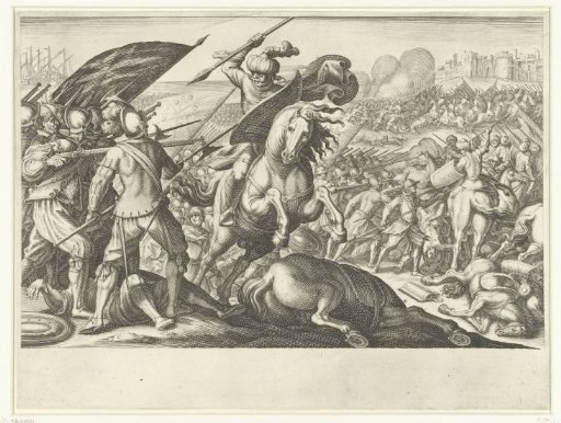 The Troops of Ferdinando I de' Medici Win the Battle against the Turkish Cavalry
