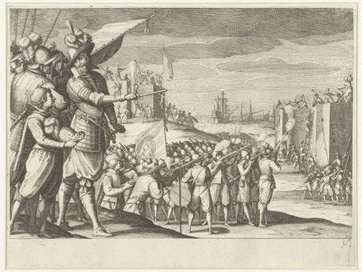 Attack of the Troops of Ferdinando I de' Medici on Two Turkish Forts