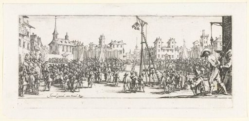 Punishments: the swinging gallows