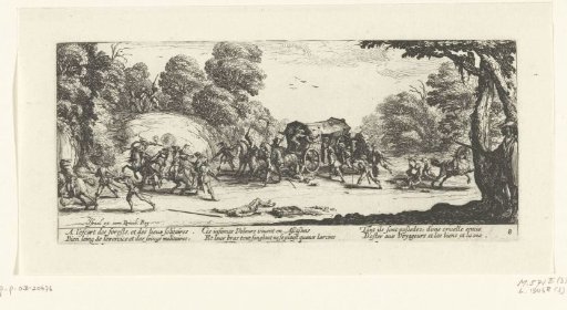 Soldiers ambush travelers