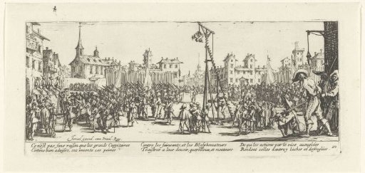 Punishments: the swinging gallows