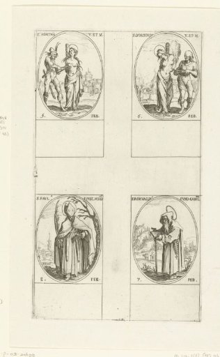 Saint Agatha, Saint Dorothea, Saint Romuald of Camaldoli, Saint Paul of Verdun (5-8 February)