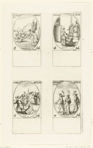Saint Faustinus and Saint Jovita of Brescia, Saint Juliana, Saint Onesimus, Saint Polychronius (15-17 February)