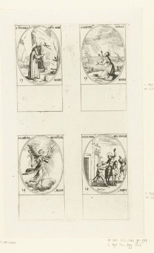Saint Patrick of Ireland, Saint Gertrude of Nivelles, Archangel Gabriel, Saint Edward the Martyr (17-18 March)