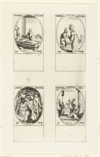 Saint Germanus of Paris, Saint Maximinus of Trier, Saint Eumelia of Neocaesarea, Saint Petronella of Rome (28-31 May)