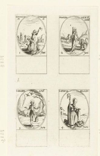 Saint Pamphilus and Saint Porphyrius of Caesarea, Saint Blandina and companions, Saint Erasmus of Formia, Saint Optatus Afer of Mileve (1-4 June)