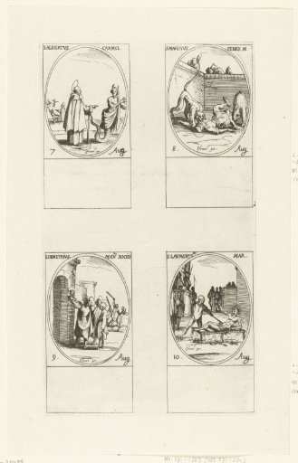 Saint Albert of Trapani, Saint Marinus of Anazarbus, Saint Demetrius and companions, Saint Lawrence of Rome (7-10 August)