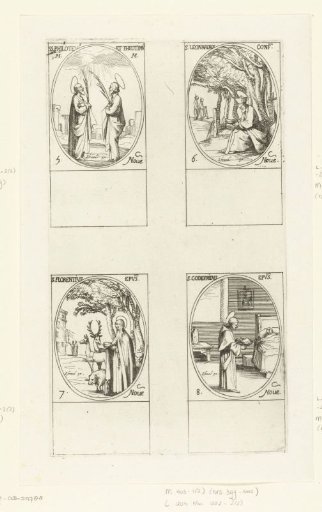 Saint Philotheus and Saint Theotimus, Saint Leonard of Noblat, Saint Florentius of Strasbourg, Saint Godfrey of Amiens (5-8 November)