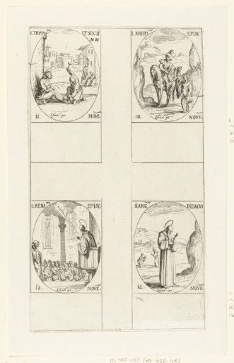 Saint Martin of Tours, Saint Tryphon of Cattaro and companions, Saint Renatus of Angers, Saint Didacus of Alcalá (10-12 November)