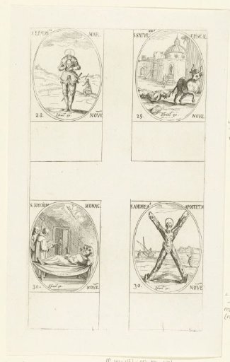 Saint Livarius of Marsal, Saint Saturninus of Toulouse, Saint Joscion, Saint Andrew (28-30 November)