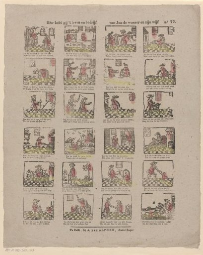 Here you have the life and occupation of Jan de Wasser and his wife