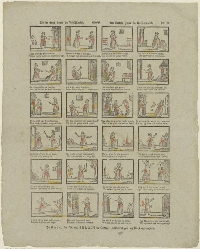 See in this print the cheerfulness of Saartje Jansz, the kitchen maid