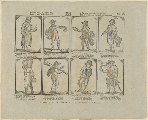 In this print, O young people, / You can see many occupations; / It will constantly awaken our diligence, / If it can serve as true pleasure for you