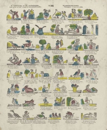 At the forty-eighth of these varieties, / You can spend your time with joy and learning / These forty-eight diversities, / Will pass the time with utility