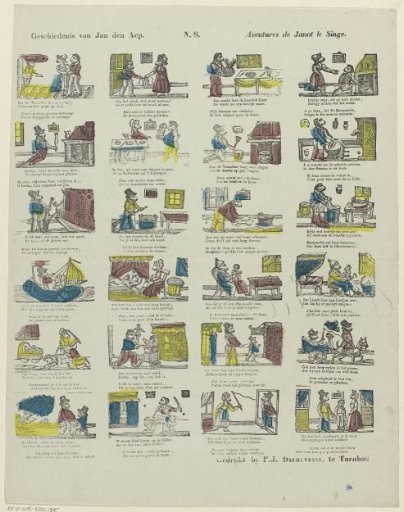 History of Jan the Ape / Adventures of Janot the Monkey