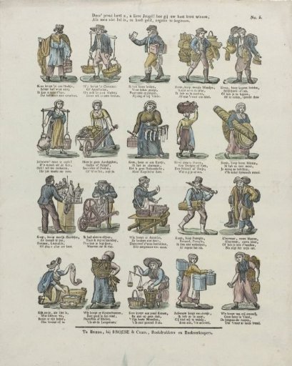 This print teaches you, dear youth! how you can earn your living, / If one is not lazy, and has money to start a business