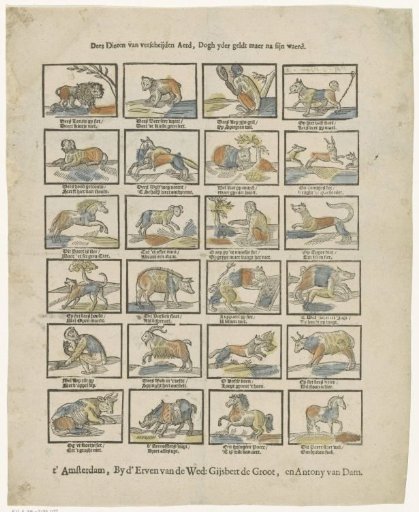 These Animals of Various Kinds, Yet Each Worth Only Its True Value