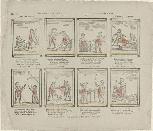There children you have a print, / Where you find your pleasure