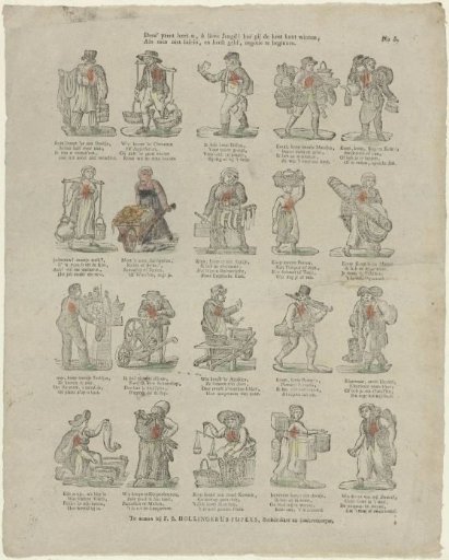 This print teaches you, oh dear youth! how you can earn a living, / If one is not lazy, and has money to start a business