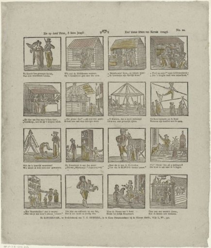 Look at this print, O dear youth! / A small sketch of fairground joy