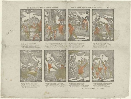 The history of Tell from free Switzerland, / Teaches you, O dear youth! the love of country
