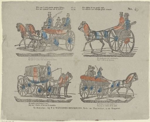 Who would not gladly endure, / To go out for a ride for pleasure? / Riding is a good thing, / And often grants us great pleasure