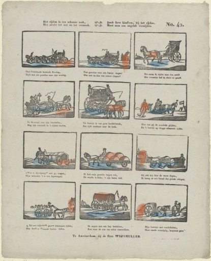 Riding is a fine thing, / It serves both utility and pleasure. / Yet dear children, while riding, / One must avoid an accident