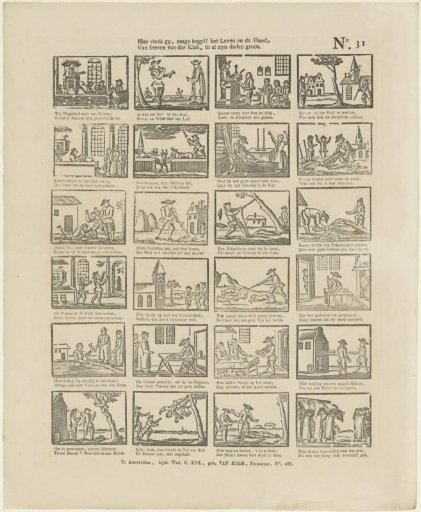 Here You Find, O Young Youth! Life and Death, / Of Steven van der Klok, in All His Great Deeds