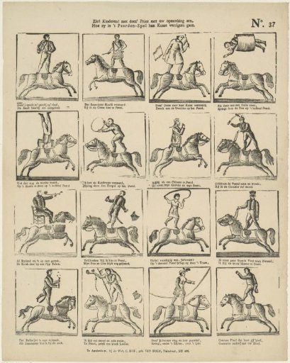 See, Children! See This Print With Your Observations, / How They Perform Their Art in the Horse Game