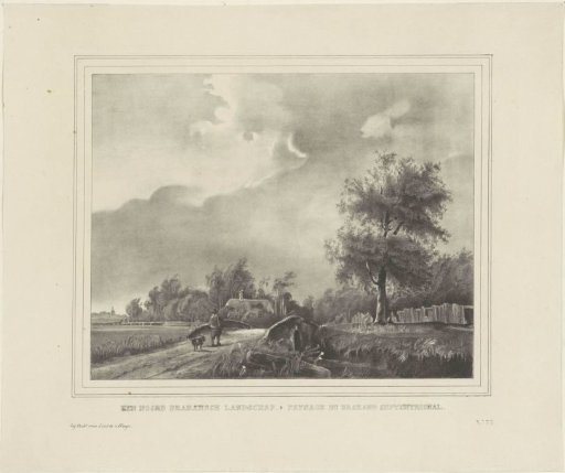 A North Brabant landscape. Paysage du Brabant septentrional