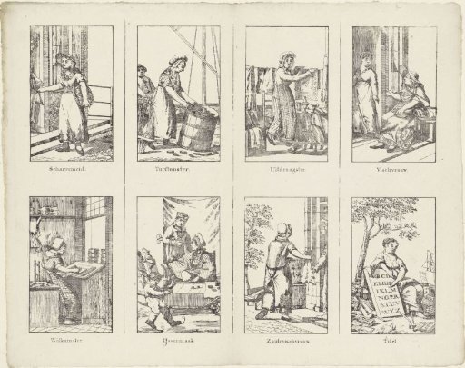 Professions alphabet