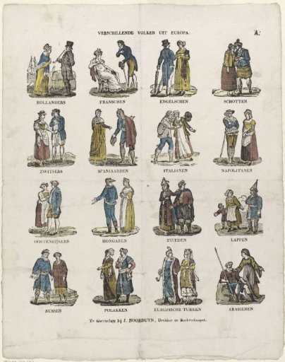 Various peoples of Europe