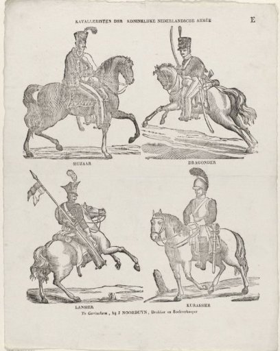 Cavalrymen of the Royal Dutch Army