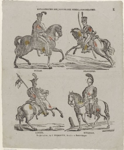 Cavalrymen of the Royal Dutch Army