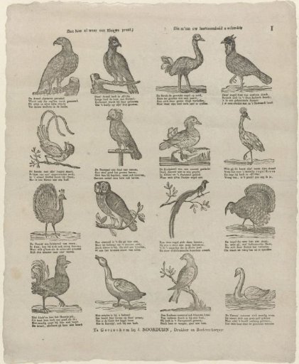 Behold yet another new print; / Which I offer you for your edification