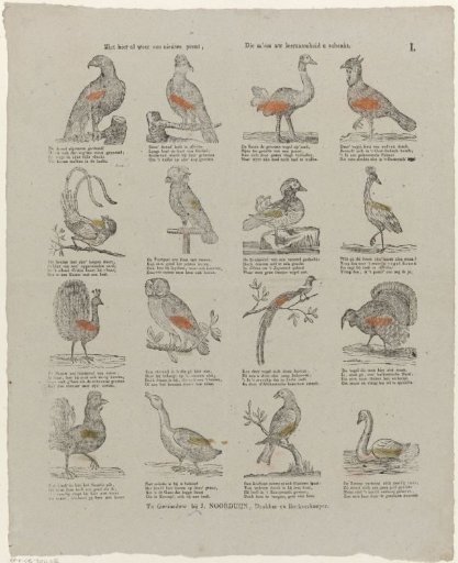 Behold yet another new print; / Which I offer you for your edification
