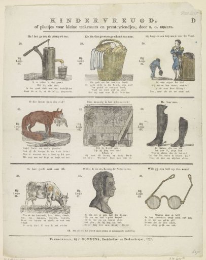 Child's Joy / or pictures for little draftsmen and print lovers; by R. G. Rijkens