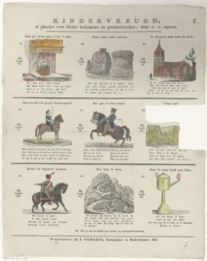 Child's Joy / or pictures for little draftsmen and print lovers; by R. G. Rijkens