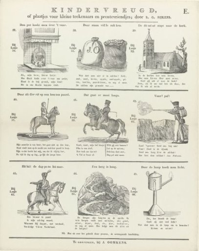 Child's Joy / or pictures for little draftsmen and print lovers; by R. G. Rijkens