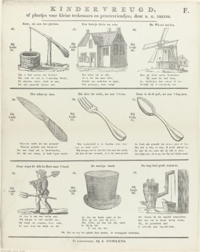 Child's Joy / or pictures for little draftsmen and print lovers; by R. G. Rijkens