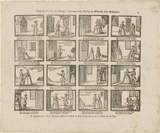 Children, see here the courtship of Krelis and Maartje of Oostzaan