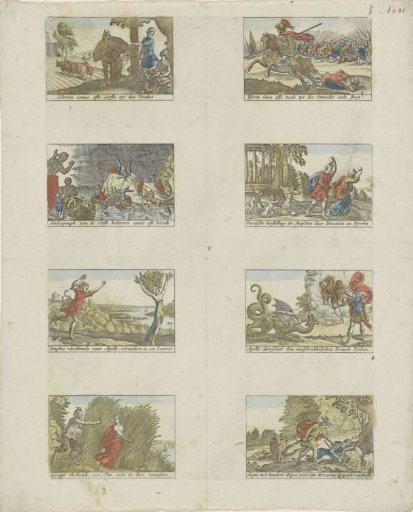 Biblical and mythological scenes