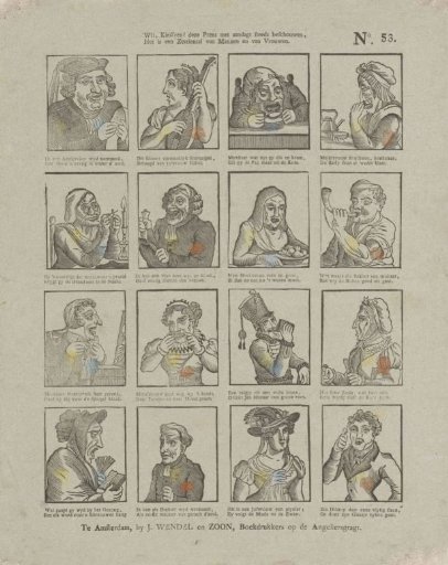 Will, children! always contemplate this print with attention, / It is a dozen men and women