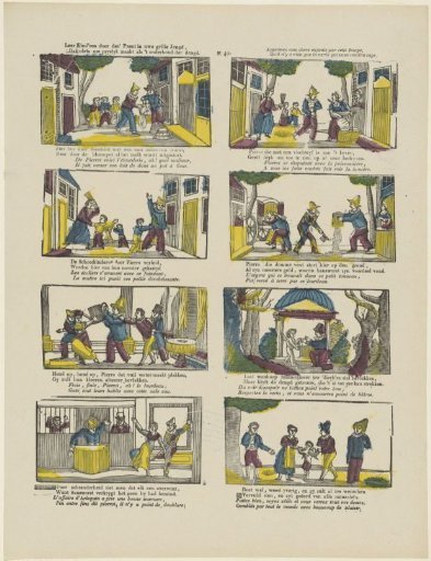Teach children through this print in your tender youth / That nothing makes you praiseworthy but the maintenance of virtue / Apprenez mes chers enfants par cette image / Qu'il n'y a rien que la vertu qui vous rendra sage