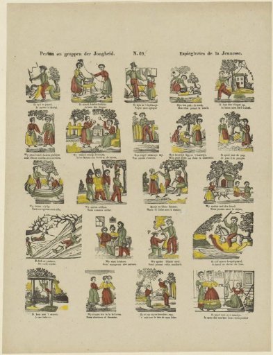 Pranks and jokes of youth / Espiegleries de la jeunesse