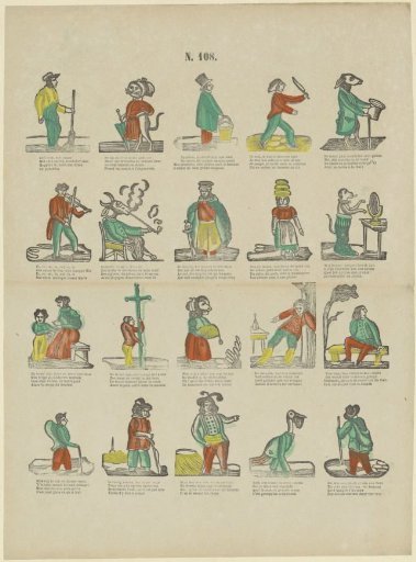 Figures and animals